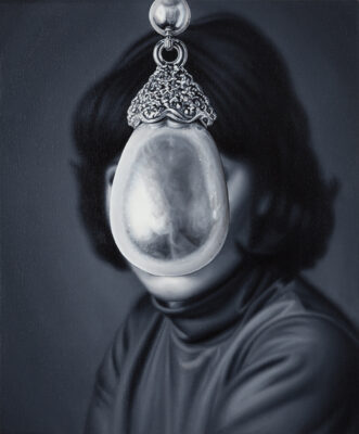 Kari Vehosalo: Gaze, 2026
oil on canvas, framed
30 x 25 cm